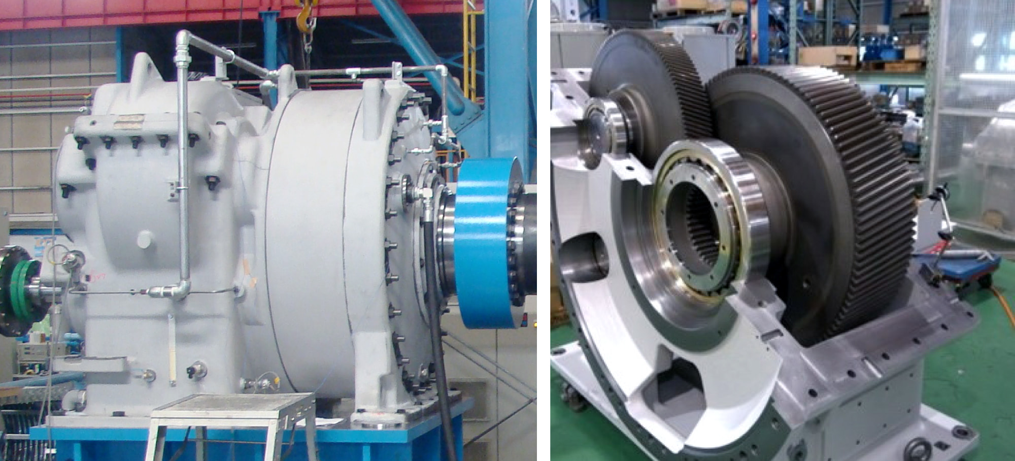 Gearbox for tidal current and ocean current power generation