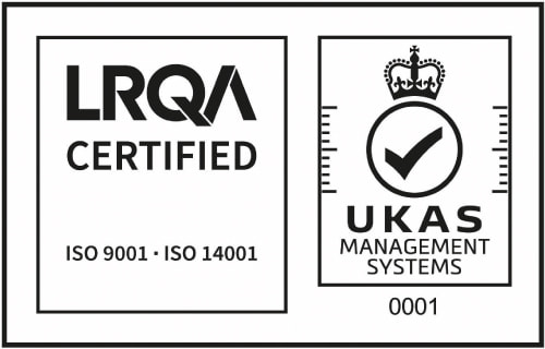 ISO9001/ISO14001 certification acquired