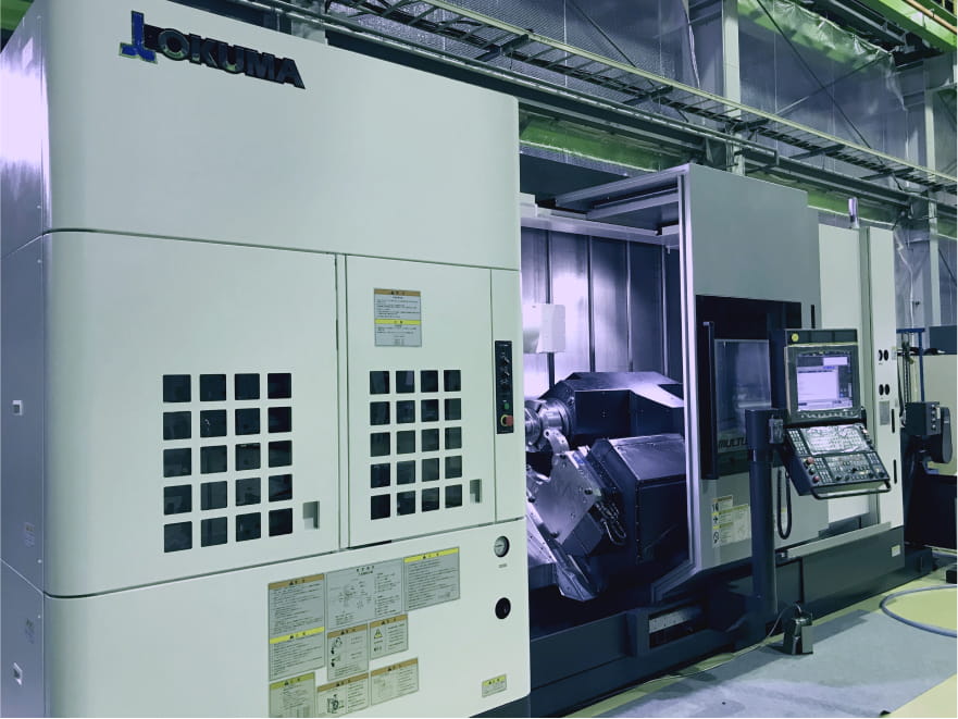 Horizontal 5-axis machining centers
