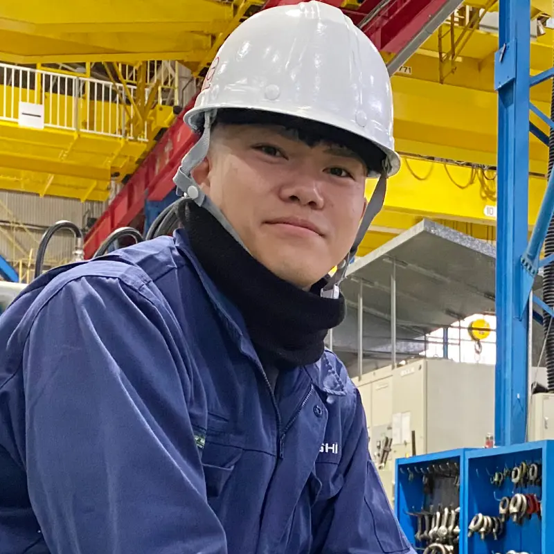 先輩社員の写真