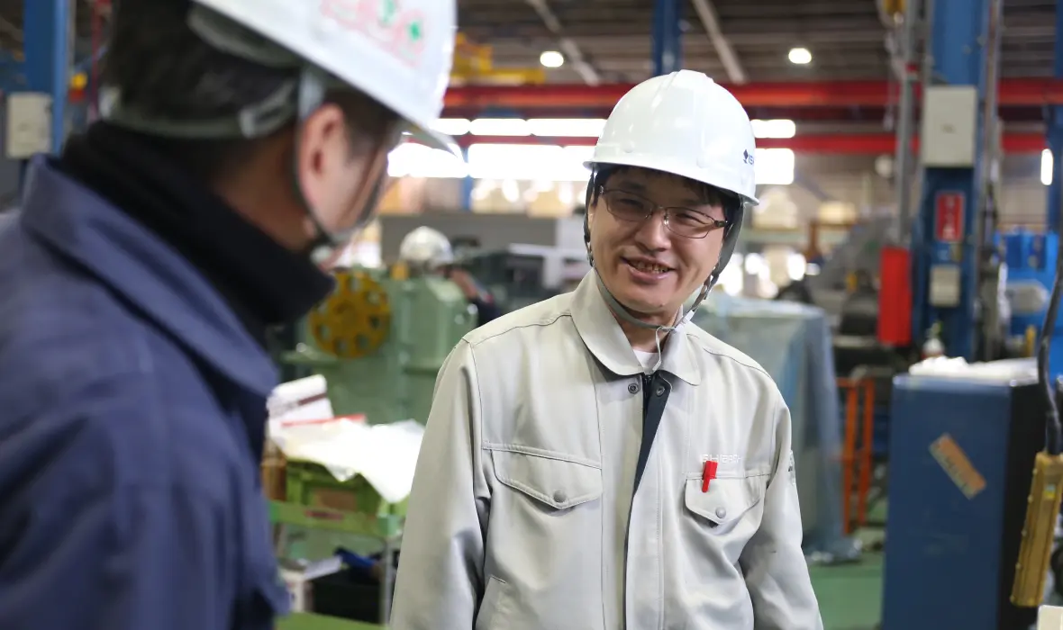 先輩社員の写真
