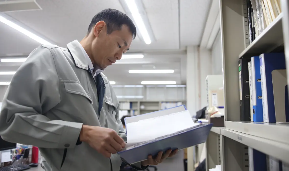 先輩社員の写真