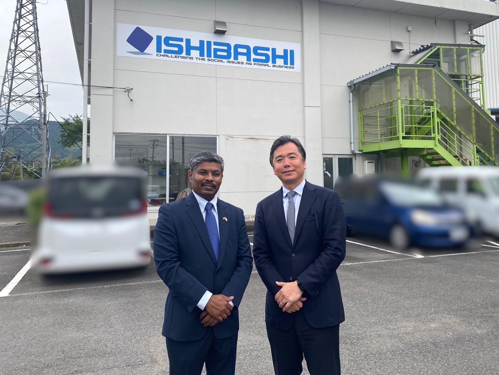 在福岡インド総領事が来社されました